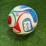 The new match ball for the 2026 FIFA World Cup in the USA, Canada, and Mexico.