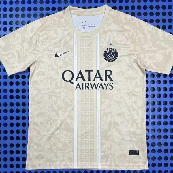 25-26 PSG Earthy Yellow Special Edition Fans Training shirts