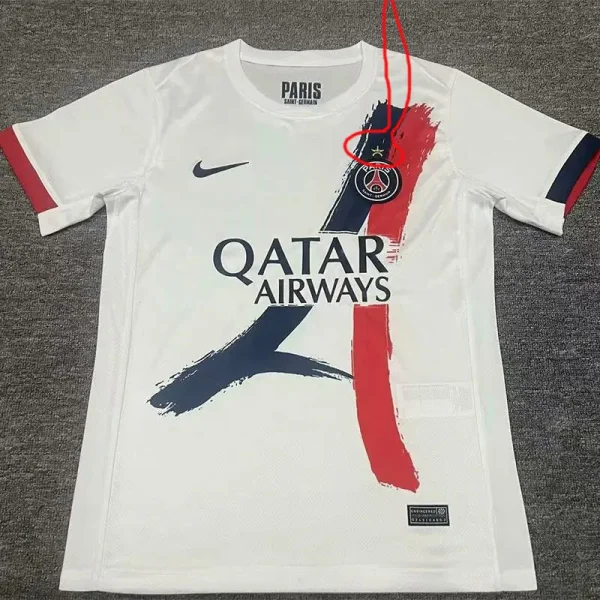 24-25 PSG Away Have Stars Fans Soccer Jersey (前带星)
