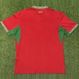 26-27 Morocco Red Fans Soccer Jersey