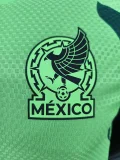 26-27 Mexico Fluorescent Green Player Version Training shirts