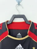 2006-2007 ACM Away Black Retro Soccer Jersey