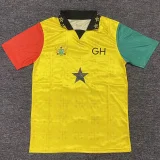 26-27 Ghana Yellow Special Edition Fans Soccer Jersey