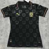 25-26 Portugal Black Women Soccer Jersey (女)