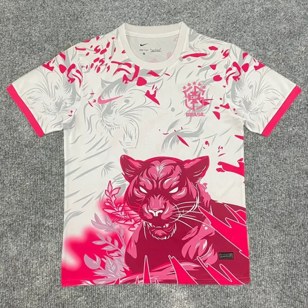25-26 Brazil Pink Special Edition Training shirts (猎豹)