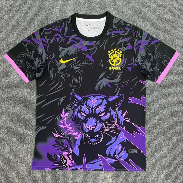 25-26 Brazil Purple Special Edition Training shirts (猎豹)