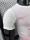 25-26 Brazil Pink White Special Edition Player Version Soccer Jersey