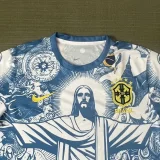 25-26 Brazil Blue Special Edition Fans Soccer Jersey
