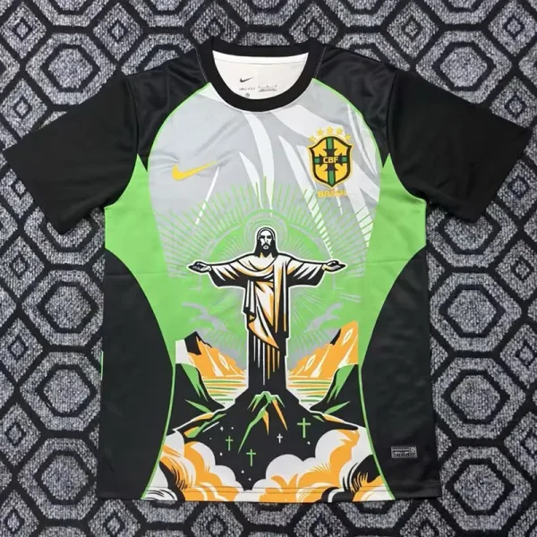 25-26 Brazil Green Grey Special Edition Training shirts (女神)