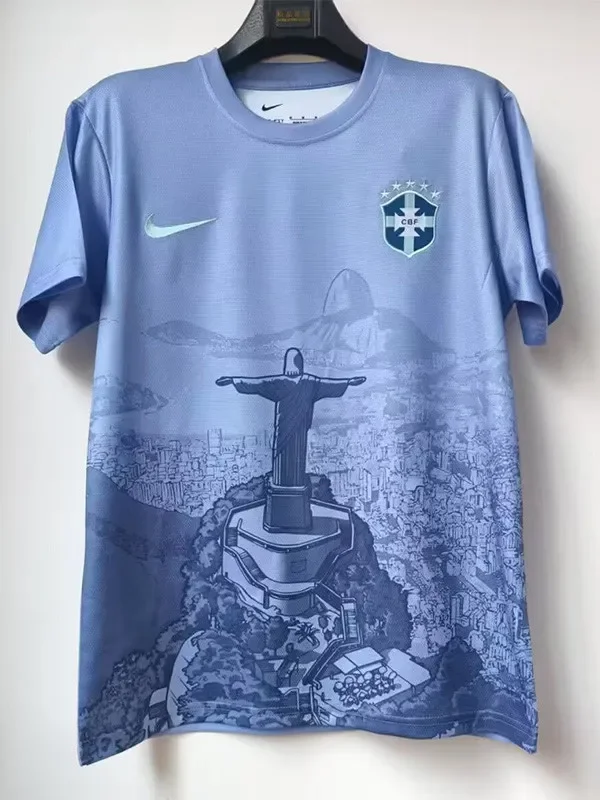 25-26 Brazil Grey Special Edition Training shirts