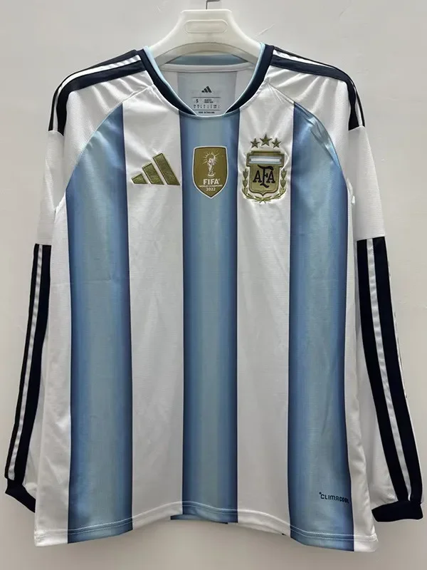 26-27 Argentina Home Long Sleeve Soccer Jersey (长袖)