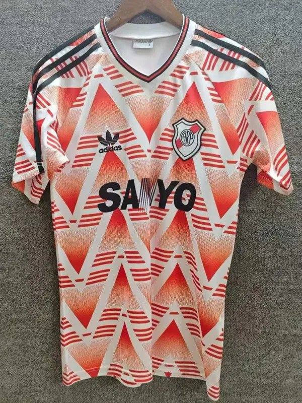 1992-1993 River Plate Away Retro Soccer Jersey