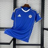 25-26 Leicester City home Soccer Jersey