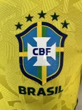 26-27 Brazil Home Long Sleeve Player Version Soccer Jersey (长袖球员)