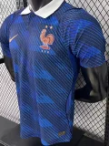 26-27 France Royal blue Player Version Soccer Jersey