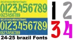 25-26 Brazil Black Gold Special Edition Player Version Soccer Jersey