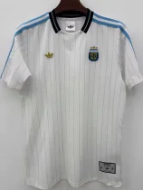25-26 Argentina White Casual Edition Fans Training shirts