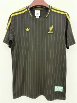 25-26 Mexico Black Casual Edition Fans Training shirts
