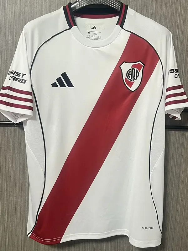 25-26 River Plate Home Fans Soccer Jersey