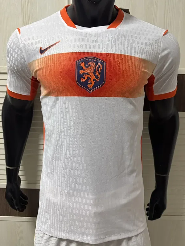 26-27 Netherlands Away Player Version Soccer Jersey