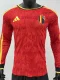 26-27 Belgium Home Long Sleeve Player Version Soccer Jersey (长袖球员)
