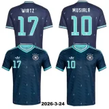 26-27 Germany Away 1:1 Fans Soccer Jersey