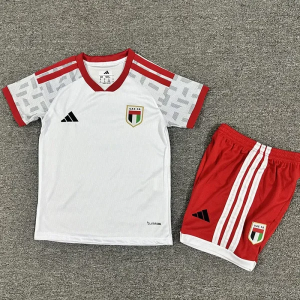 26-27 United Arab Emirates Home Kids Soccer Jersey