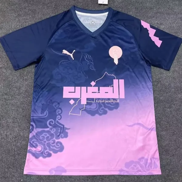 25-26 Morocco Royal Blue Special Edition Training shirts