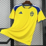 26-27 Sweden Home Fans Soccer Jersey