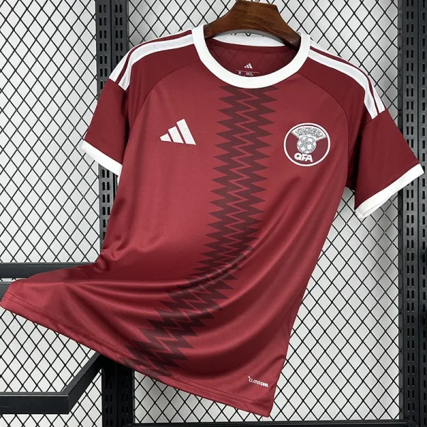 26-27 Qatar Home Fans Soccer Jersey