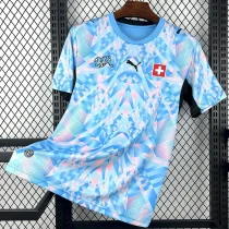 26-27 Switzerland Blue Fans Soccer Jersey