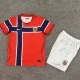 26-27 Norway Home Kids Soccer Jersey