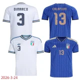26-27 Italy Away Long Sleeve Player Version Soccer Jersey (长袖球员)