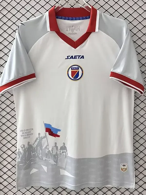 26-27 Haiti Away Fans Soccer Jersey