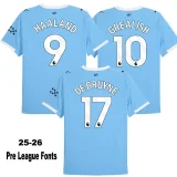 26-27 Man City Home 1:1 Fans Soccer Jersey