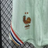 26-27 France Away Player Version Shorts Pants (浅绿色)(球员短裤)
