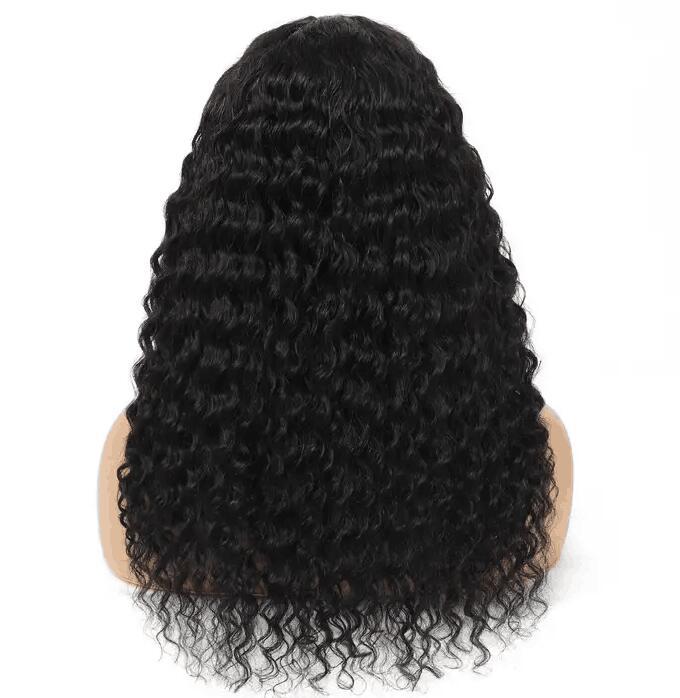 Brazilian Deep Wave Lace Wig - Pre-Plucked with Baby Hair, 150% Density, Natural Look - Versatile for All Occasions