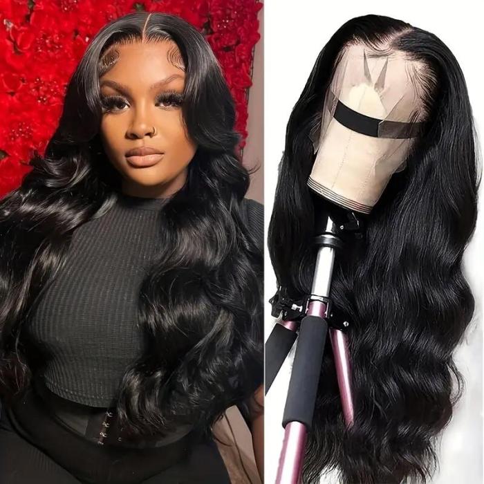 Glueless 180% Density 13*4 HD Lace Body Wave Wig for Women | 10-34 Inch, Elegant Natural Color, Easy Wear