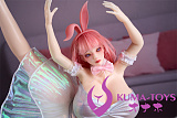 【宣伝写真衣装付属】MRLSEXDOLL  Color Bunny 3.0シリコンヘッド 植毛タイプ シリコン製 PC骨格 アニメオナホ フィギュアドール 大型オナホール