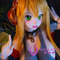 Mini Doll  #09ヘッド 笑い顔 E60CM PVCヘッド＋シリコン製ボディ ウィッグタイプ  フィギュアオナホ ミニドール 大型オナホール