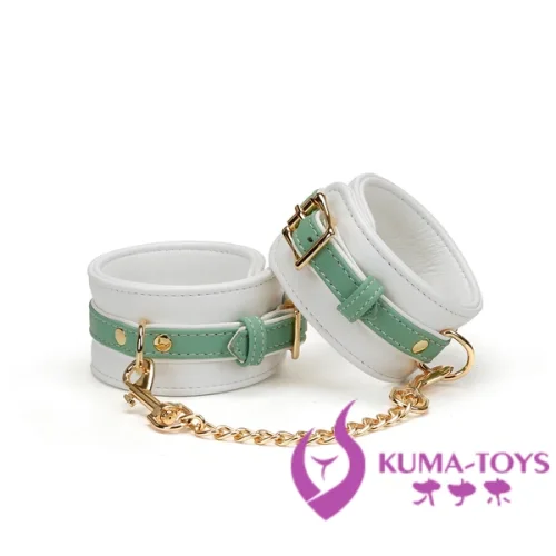 Liebe seele SM調教 手枷 チェーン付き sm拘束グッズ 人気SM 羊革・合金材質 大人の玩具