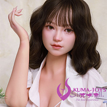 sino doll ヘッド付きトルソ 戦闘機 70cm Lカップ&S53 凛杏(Linxing)ヘッド フルシリコン製 上級者向け 巨乳トルソ 没入感最高