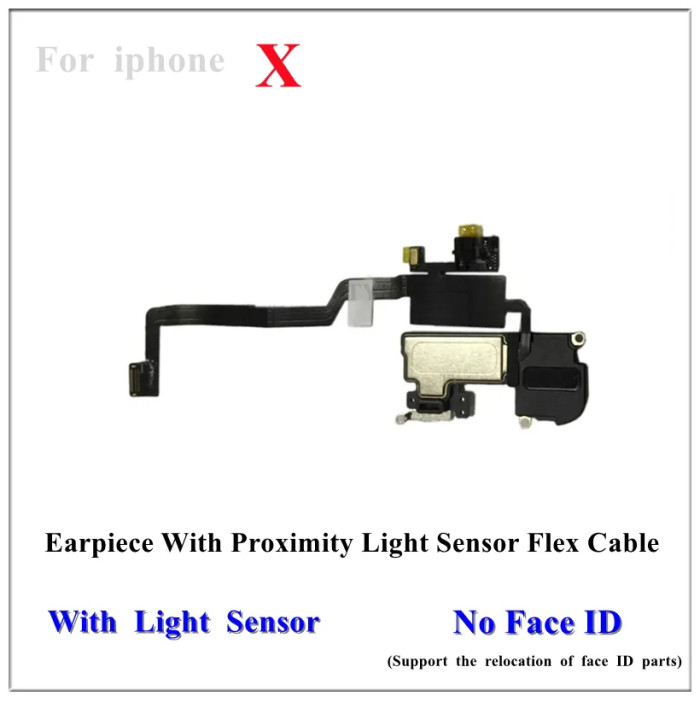Ear Speaker With Sensor Flex For iPhone