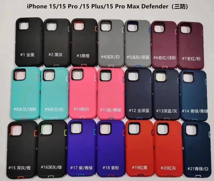 For iPhone Defender Box Case