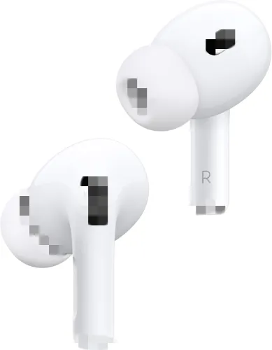 For AirPods Pro (2nd Generation) Wireless Ear Buds with USB-C Charging, Up to 2X More Active Noise Cancelling Bluetooth Headphones, Transparency Mode, Adaptive Audio, Personalized Spatial Audio Free Shipping