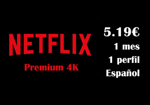 Netflix premium 4K subscription
