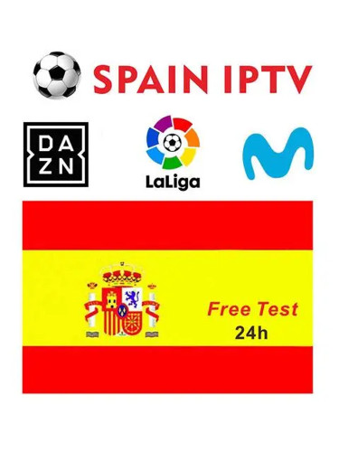 Solo Spain IPTV Subscription （ movistar/dazn/laliga)