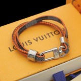 大人気!!新色ルイヴィトン メンズ ブラスレ・LV トレブル モノグラム 偽物 カーフ M6423E