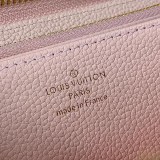 ルイヴィトン 財布 コピー バイザプールジッピーブトンドローズピンクM80403