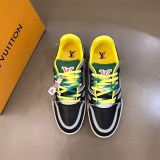 21-22AW☆ルイヴィトン★LVトレイナーライン スニーカー コピー イエロー 1A8QA7